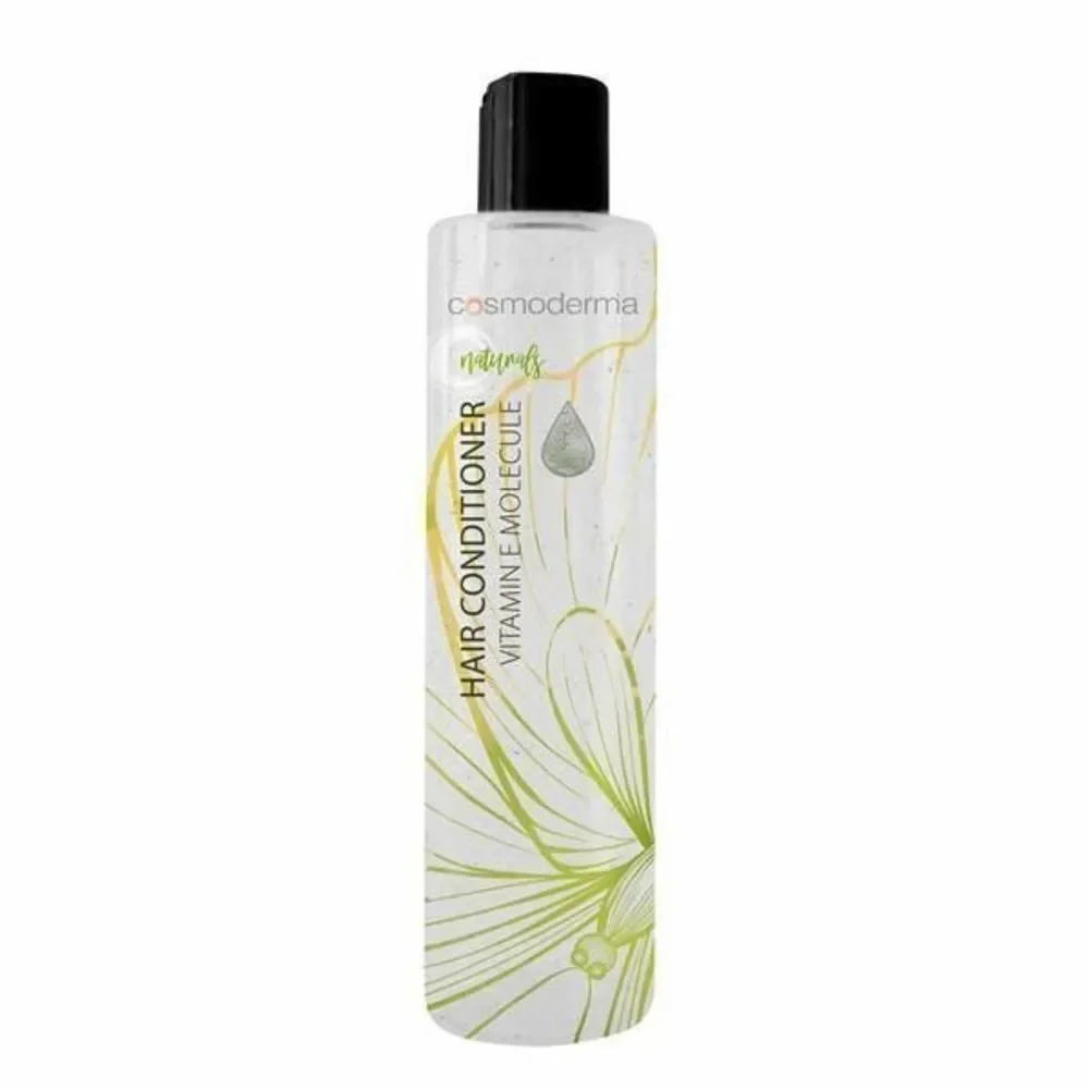 Cosmoderma Naturals Peeling Shampoo Natural Loofah & Hair Conditioner‎ Set Vit E
